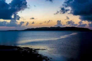 石垣島の夕陽と夕焼け