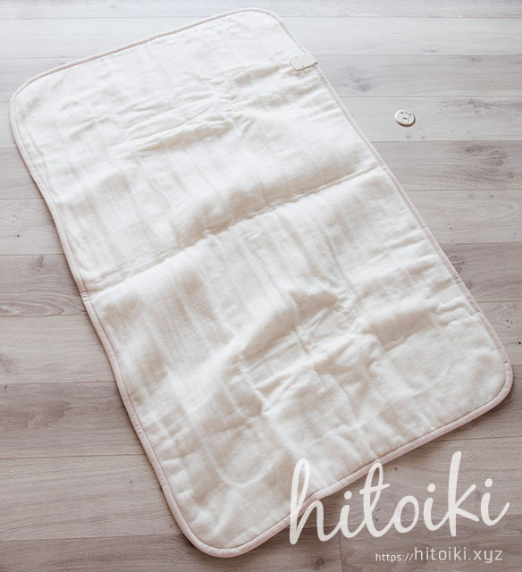 ニトリの電気式敷き毛布の大きさ　nitori_electricbeddingblanketimg_3561