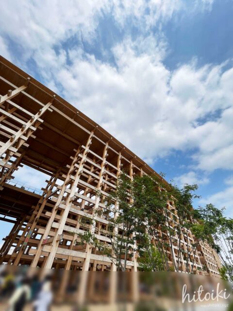 EXPO2025(大阪・関西万博)大屋根リング昼景色