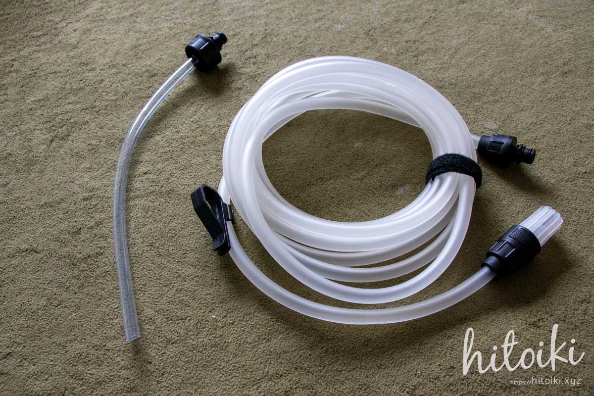 KARCHER OC Handy Compact(ケルヒャー ハンディエア コンパクト)の給水ホースやペットボトルアダプター